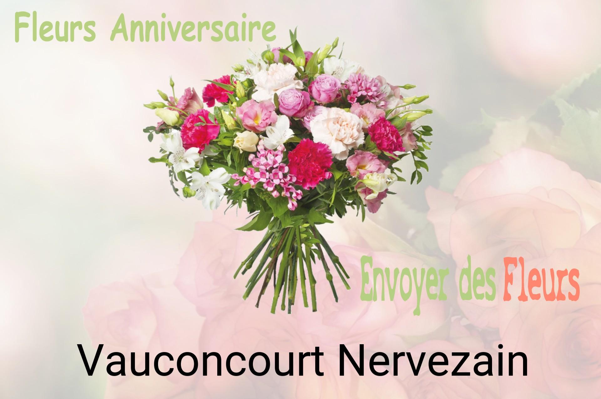 Bouquet de fleurs d’anniversaire livré à Vauconcourt-Nervezain