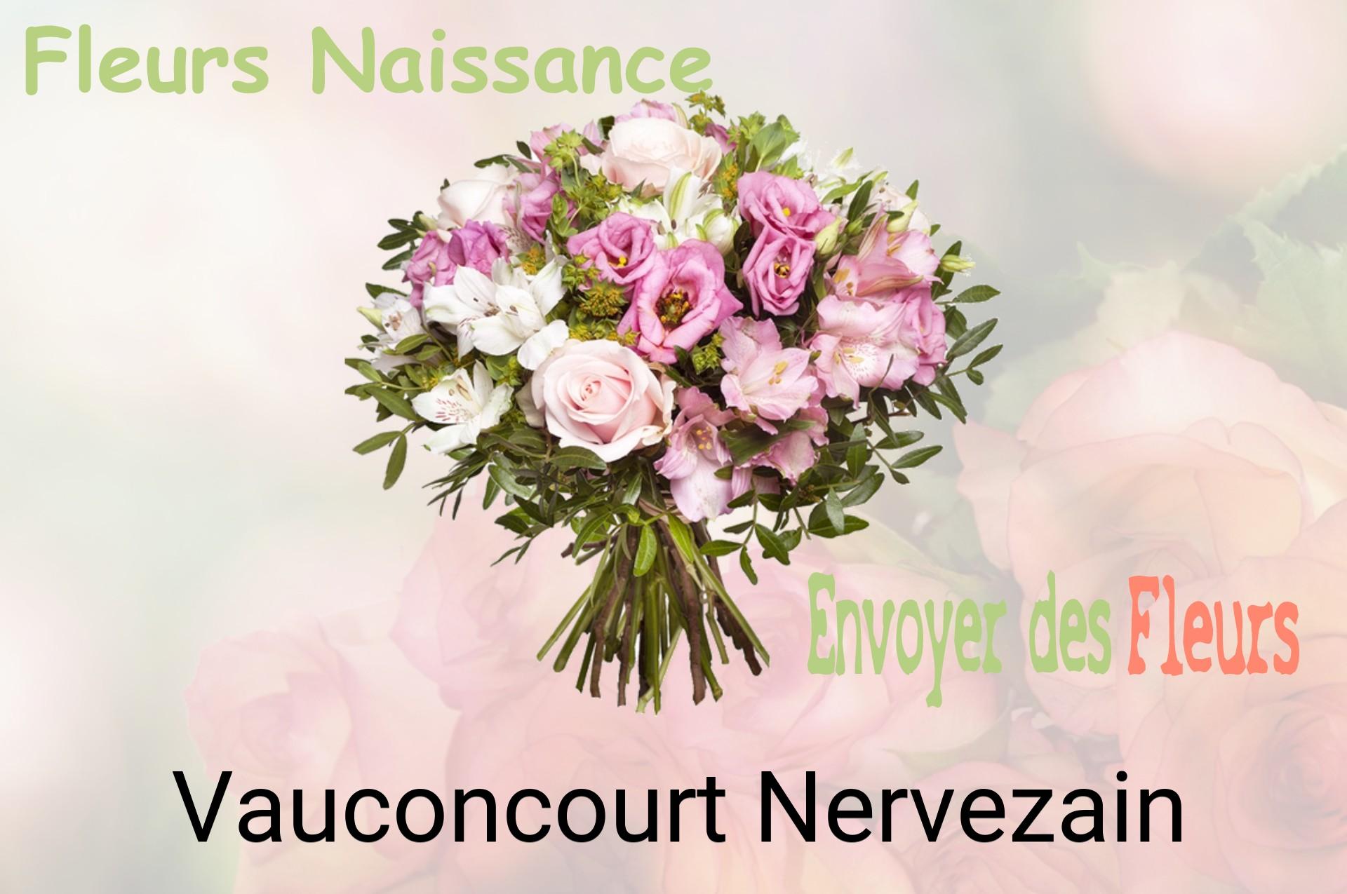 Bouquet de fleurs de naissance livré à Vauconcourt-Nervezain